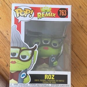 Funko Pop! Remix Roz Figure - Green and Gray